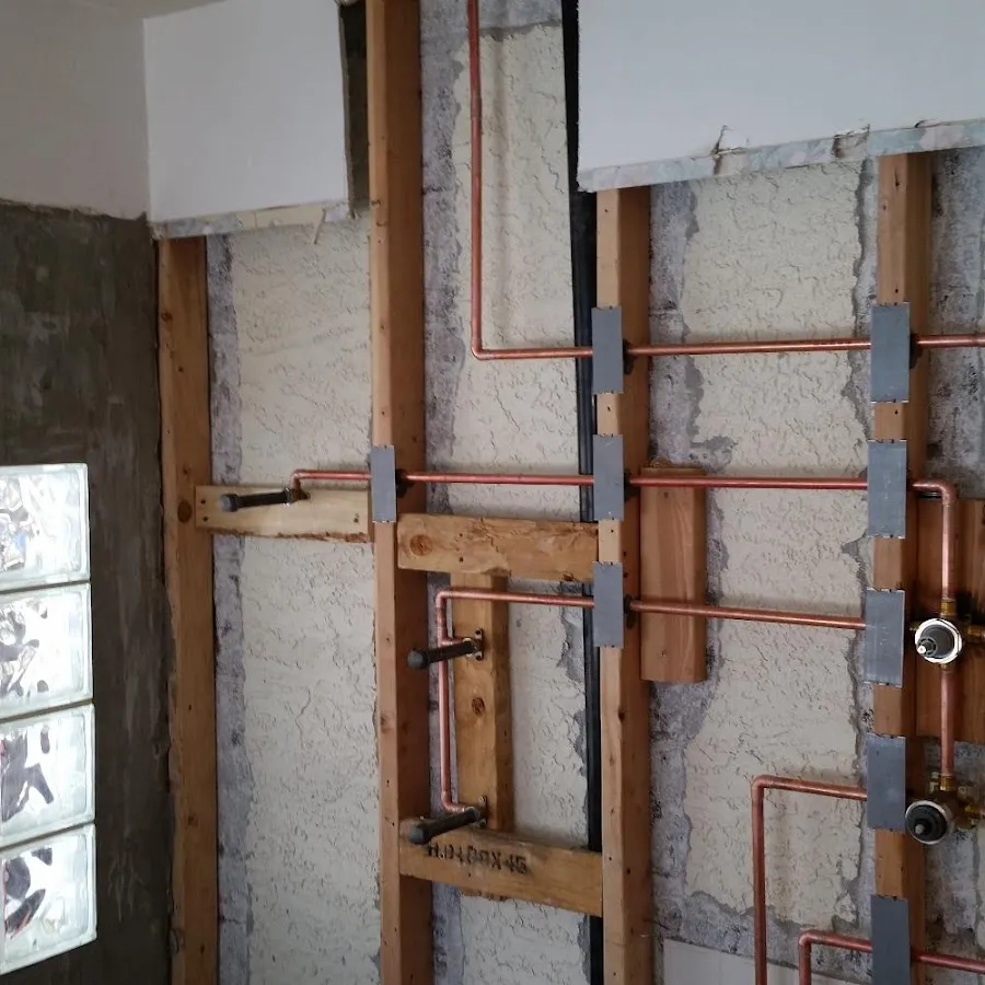 Copper pipe installation for Repiping in Mexia